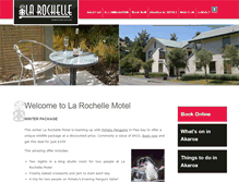 Tablet Screenshot of larochellemotel.co.nz